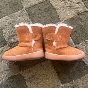 UGG Chestnut Baby Boots with Plush Lining